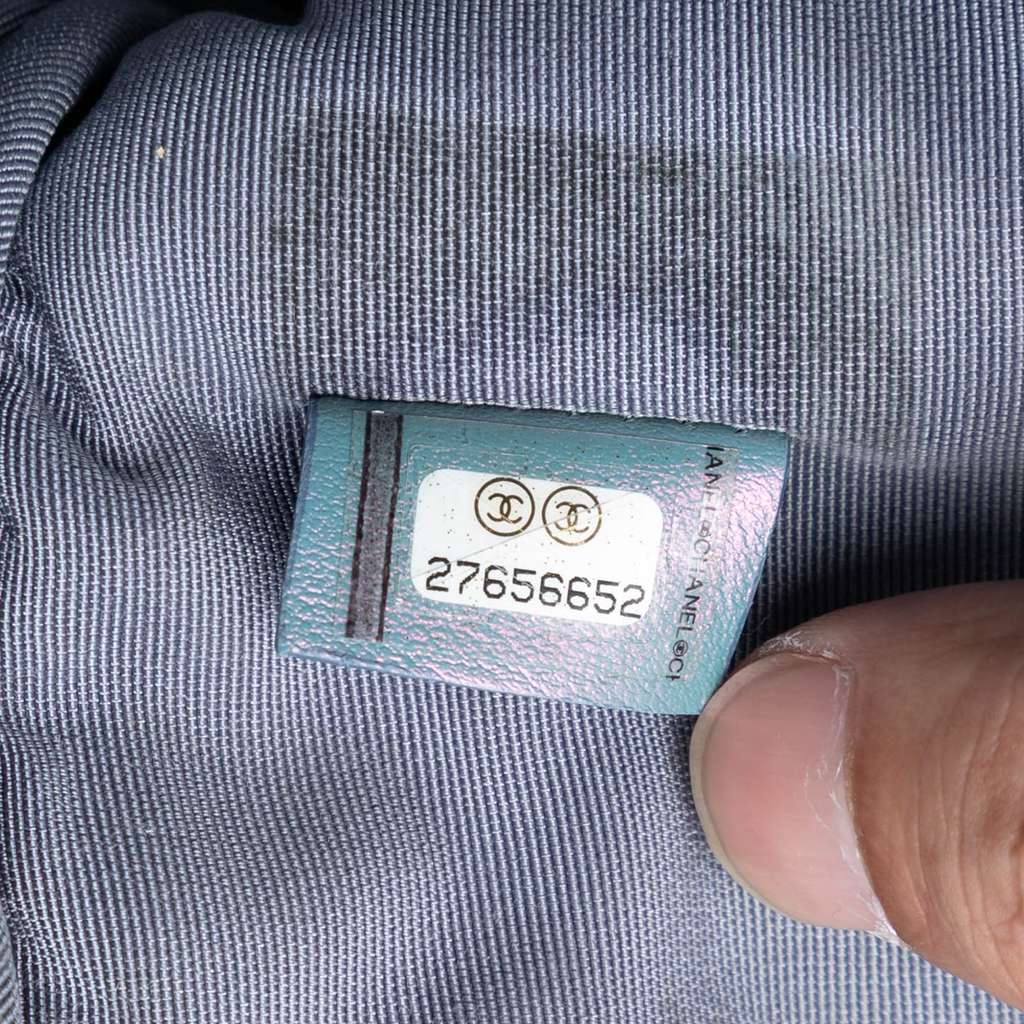 Chanel Medium Quilted Metallic Aged Calfskin O Case Clutch - 5