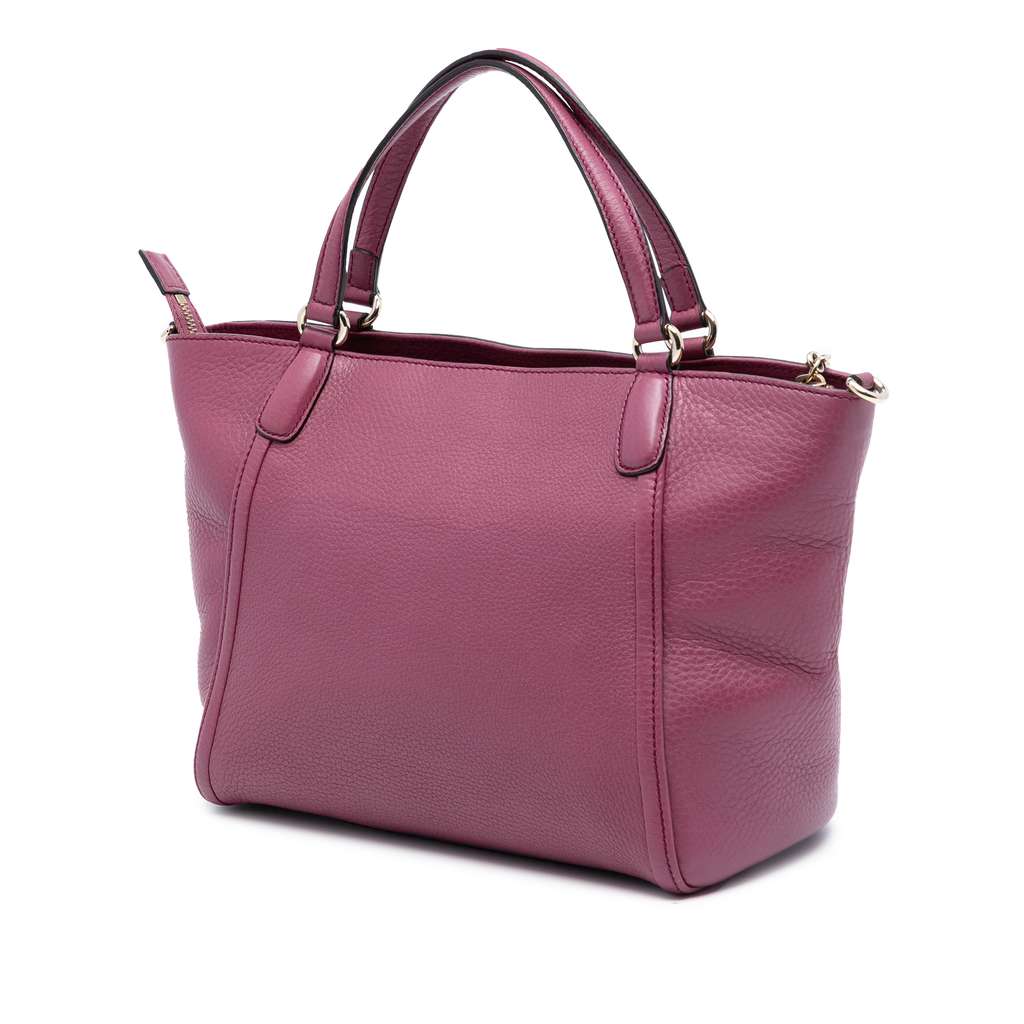 Gucci Small Leather Soho Cellarius Satchel - 2