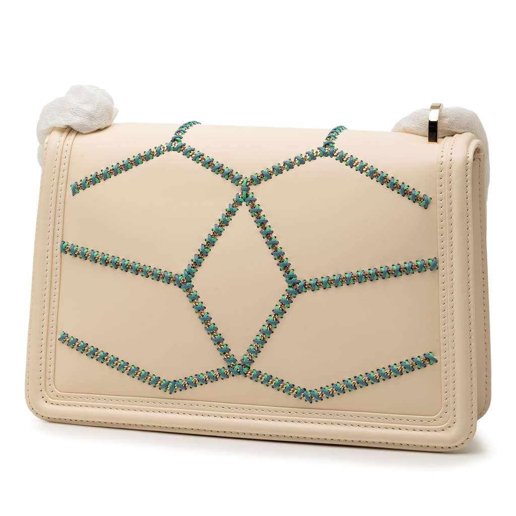 Bvlgari Leather Serpenti Forever Whipstitched Shoulder Bag - 2