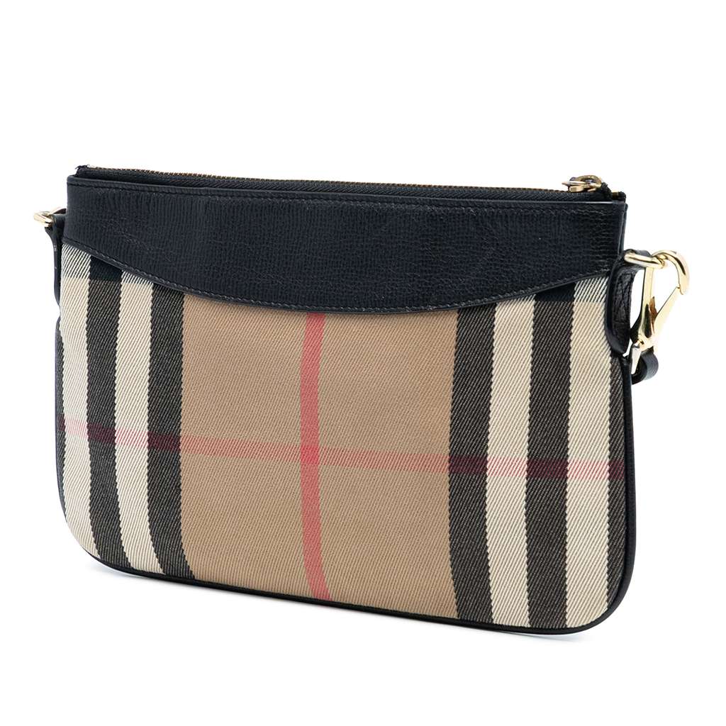 Burberry House Check Canvas Peyton Crossbody - 2