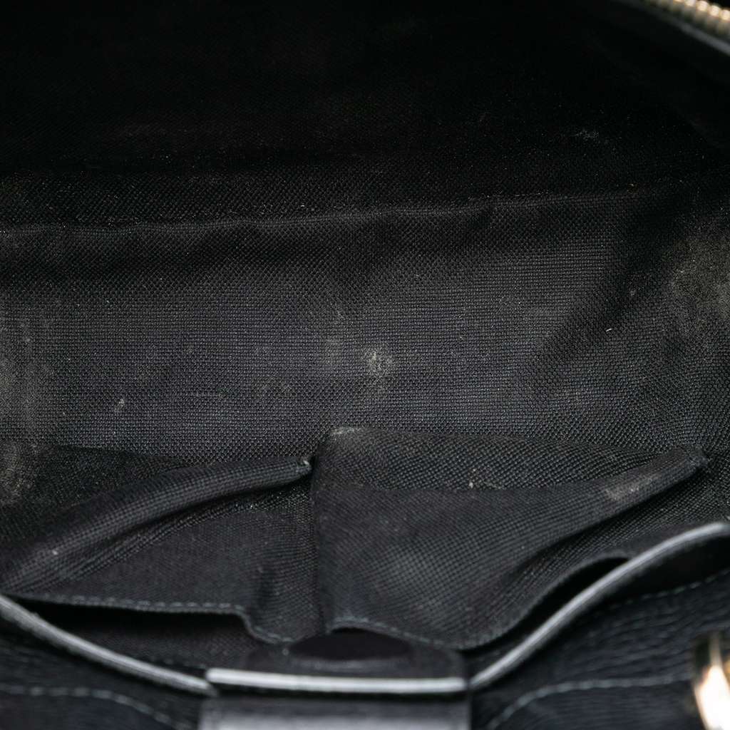 Gucci Medium Calfskin Bamboo Shopper Satchel - 4