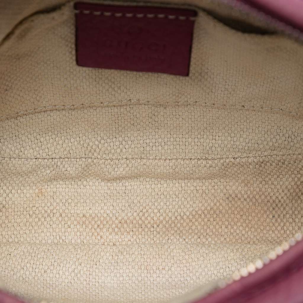 Gucci Mini Pebbled Calfskin Soho Chain Crossbody - 4