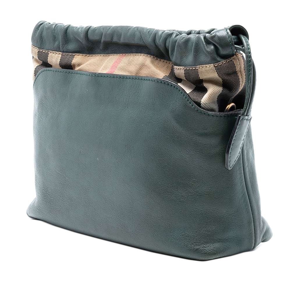 Burberry House Check Canvas and Calfskin Little Crush Crossbody - 2