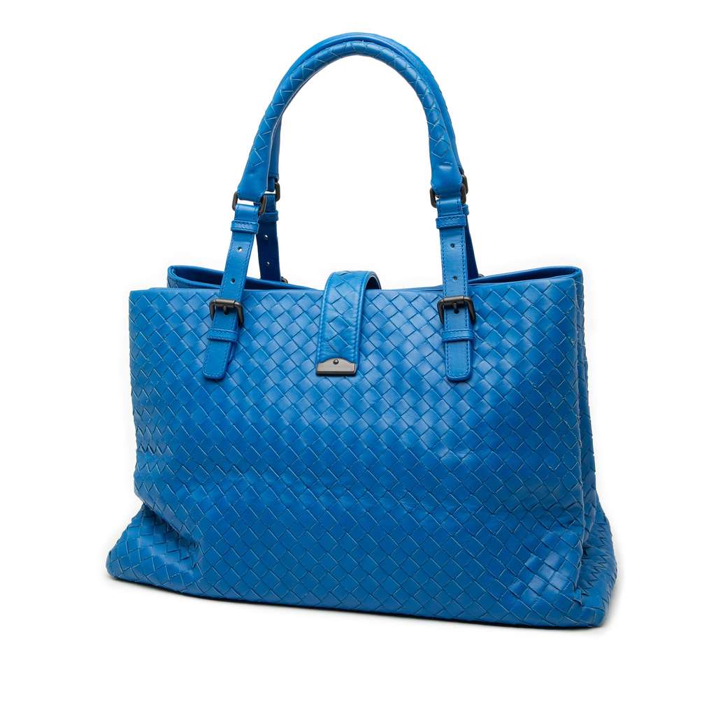 Bottega Veneta Medium Nappa Intrecciato Roma Tote - 2