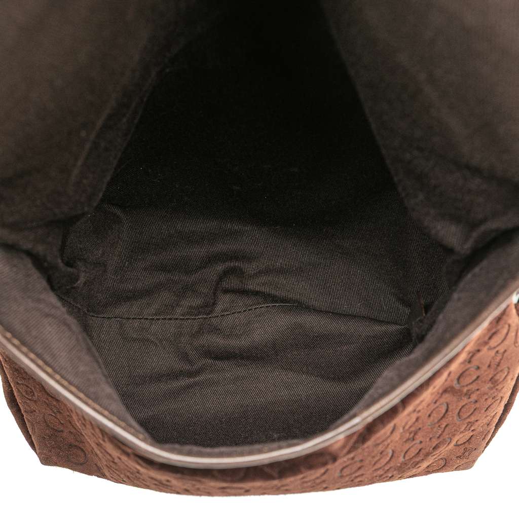 Celine C Macadam Suede Crossbody - 4