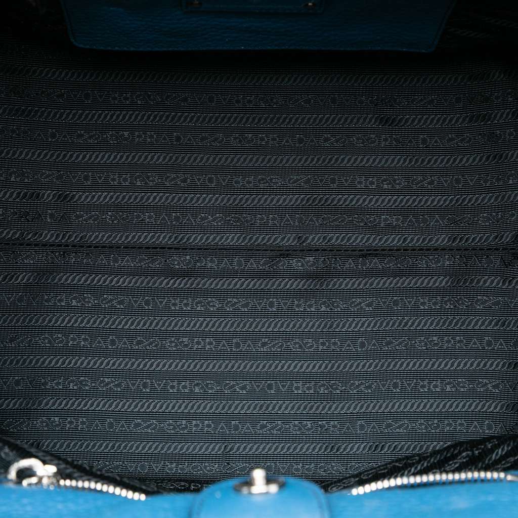 Prada Vitello Daino Open Convertible Tote - 4