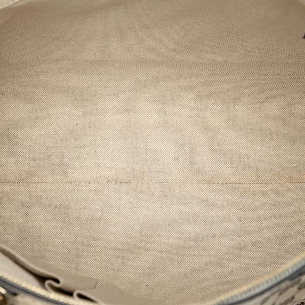 Gucci Large GG Canvas Bella Satchel - 4