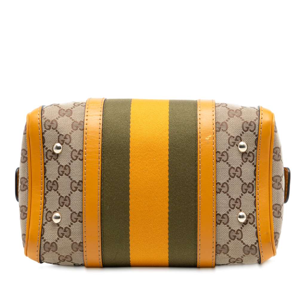 Gucci Small GG Canvas Web Joy Boston Bag - 3