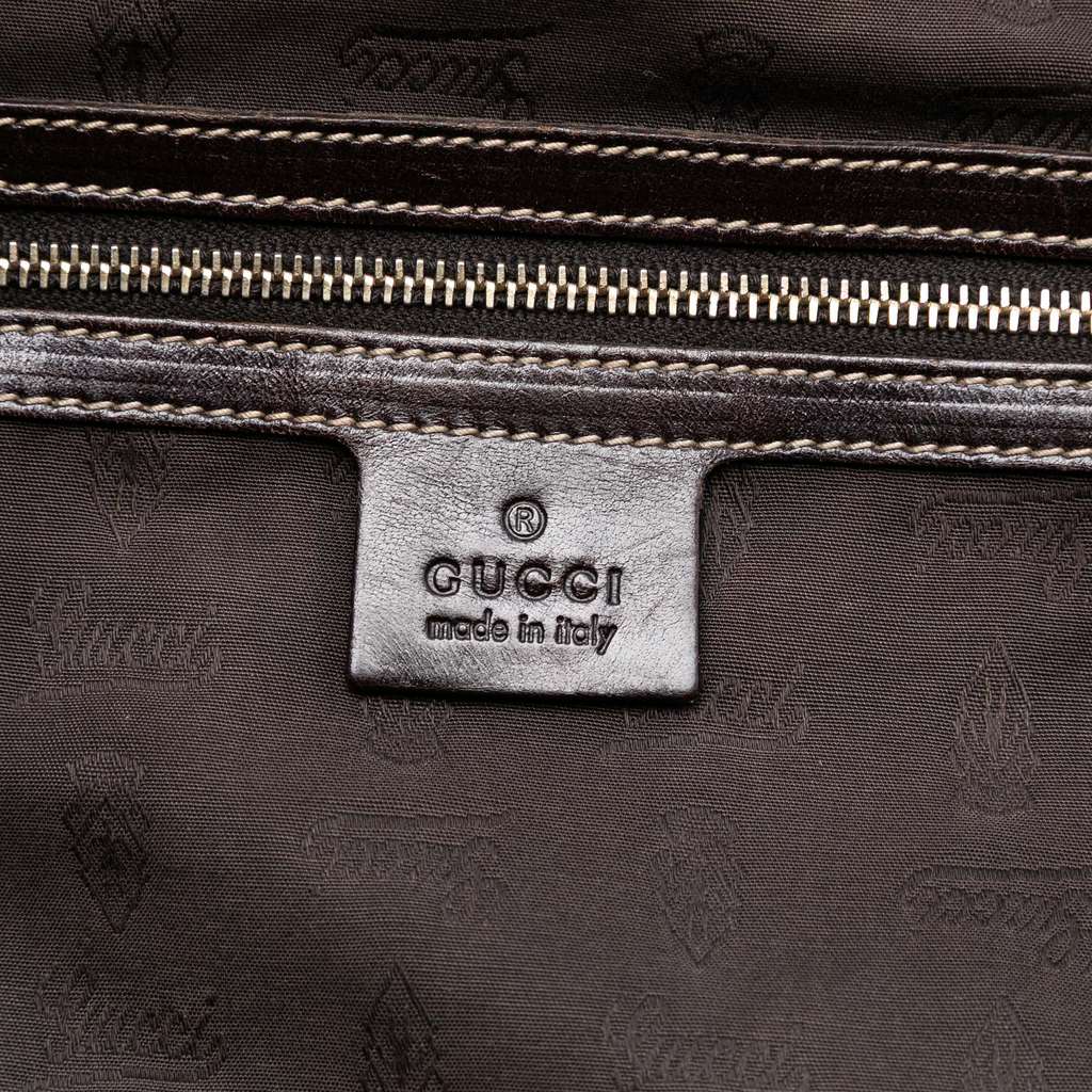 Gucci GG Canvas Web Tassel Tote - 5