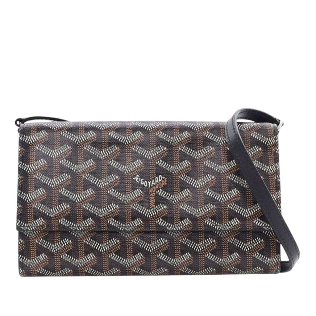 Goyard Goyardine Varenne Continental Wallet On Strap