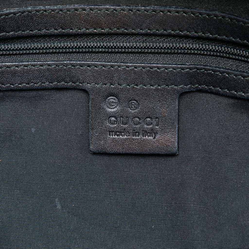 Gucci Guccissima Trimmed Suede Boston Bag - 5