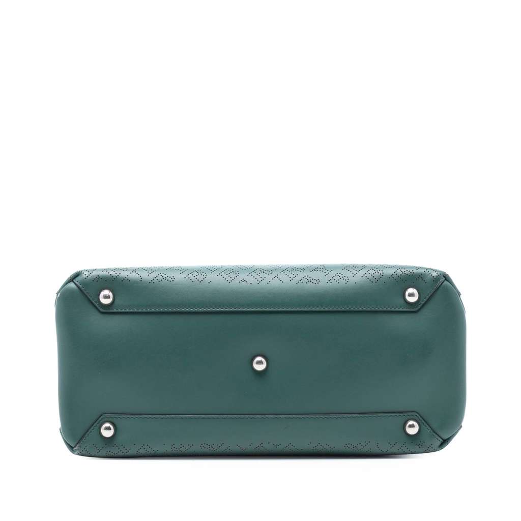 Burberry Medium Perforated Leather Banner Satchel - 3