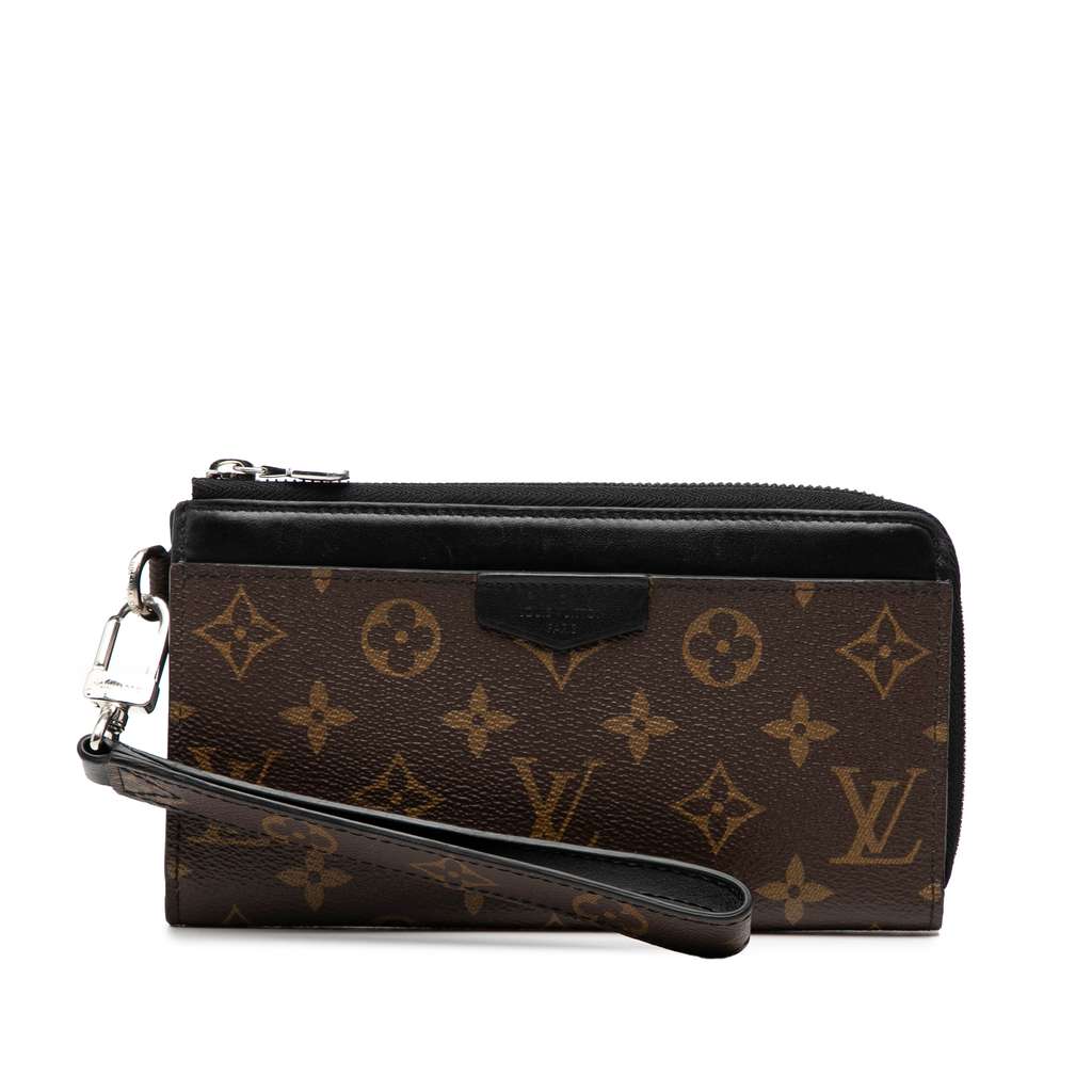 Louis Vuitton Monogram Macassar Zippy Dragonne