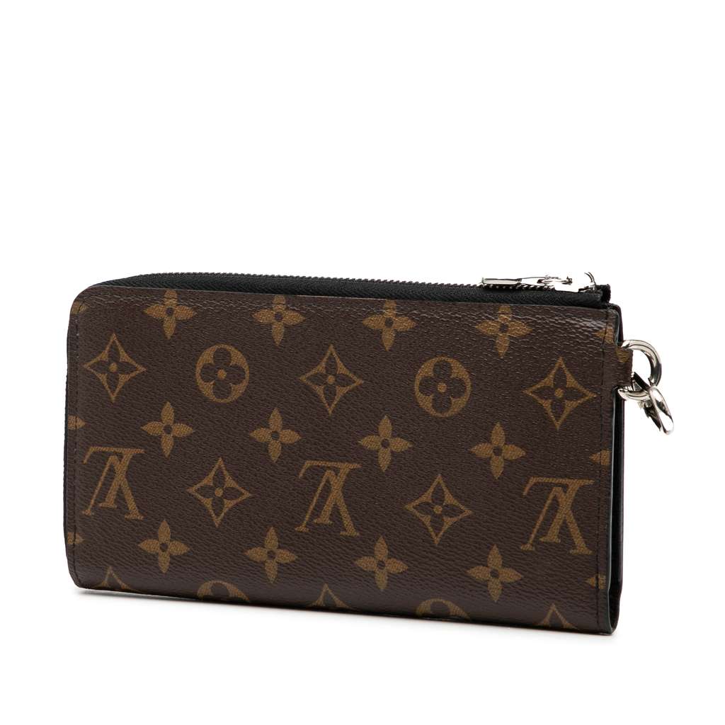 Louis Vuitton Monogram Macassar Zippy Dragonne - 2