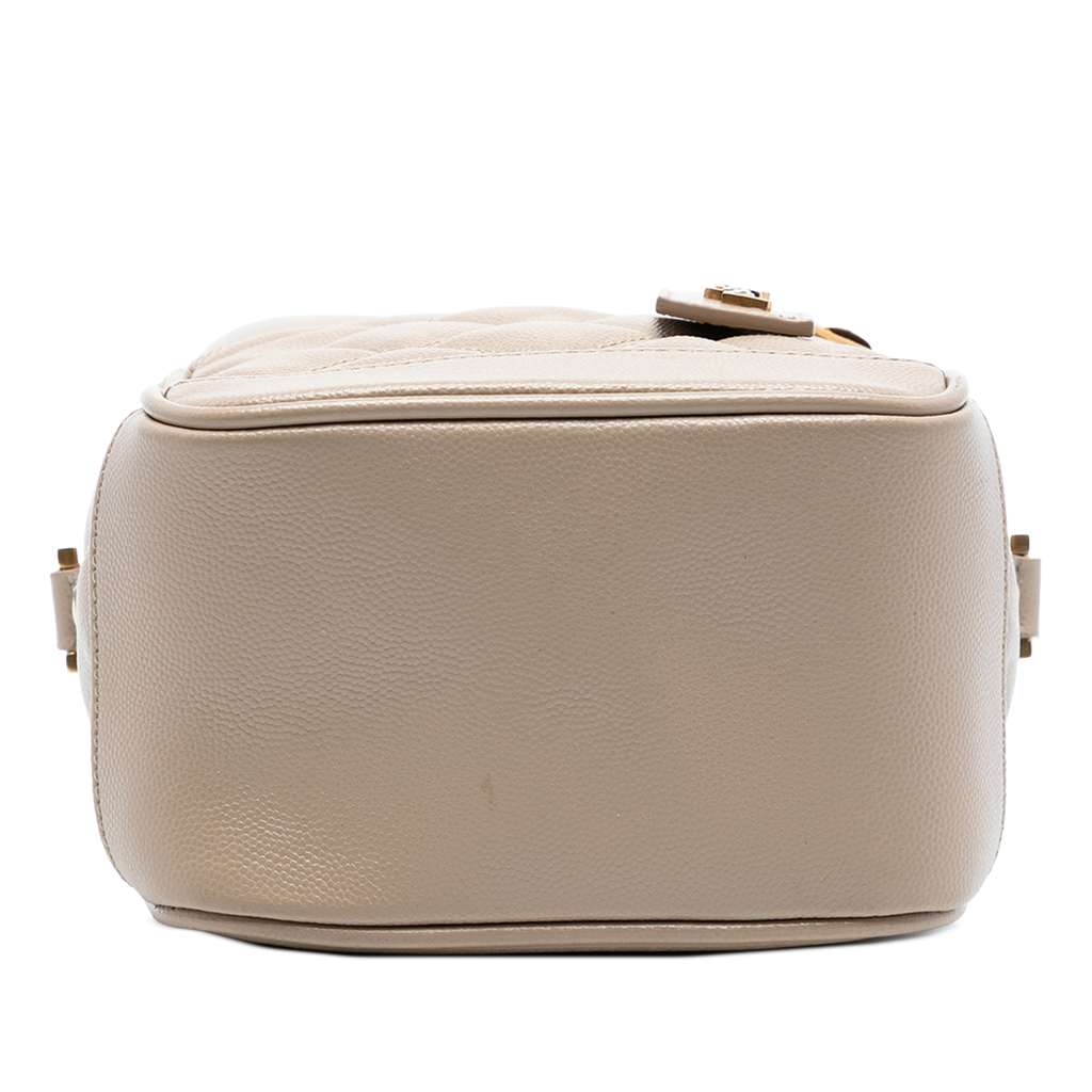 Saint Laurent Grain de Poudre Quilted 80s Vanity Bag - 3