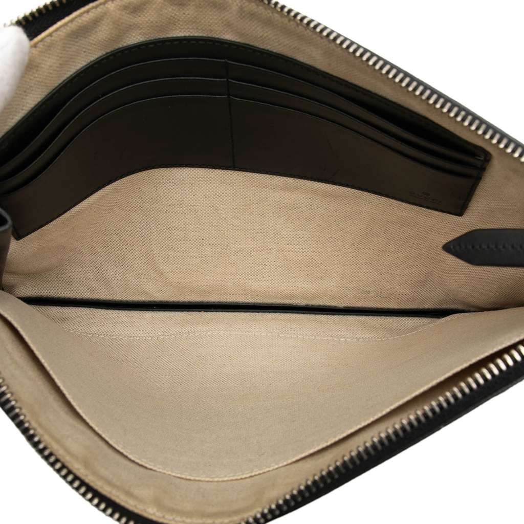 Gucci GG Supreme Tiger Clutch - 4