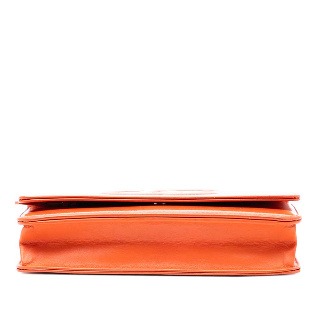 Chanel CC Patent Caviar Wallet On Chain - 3