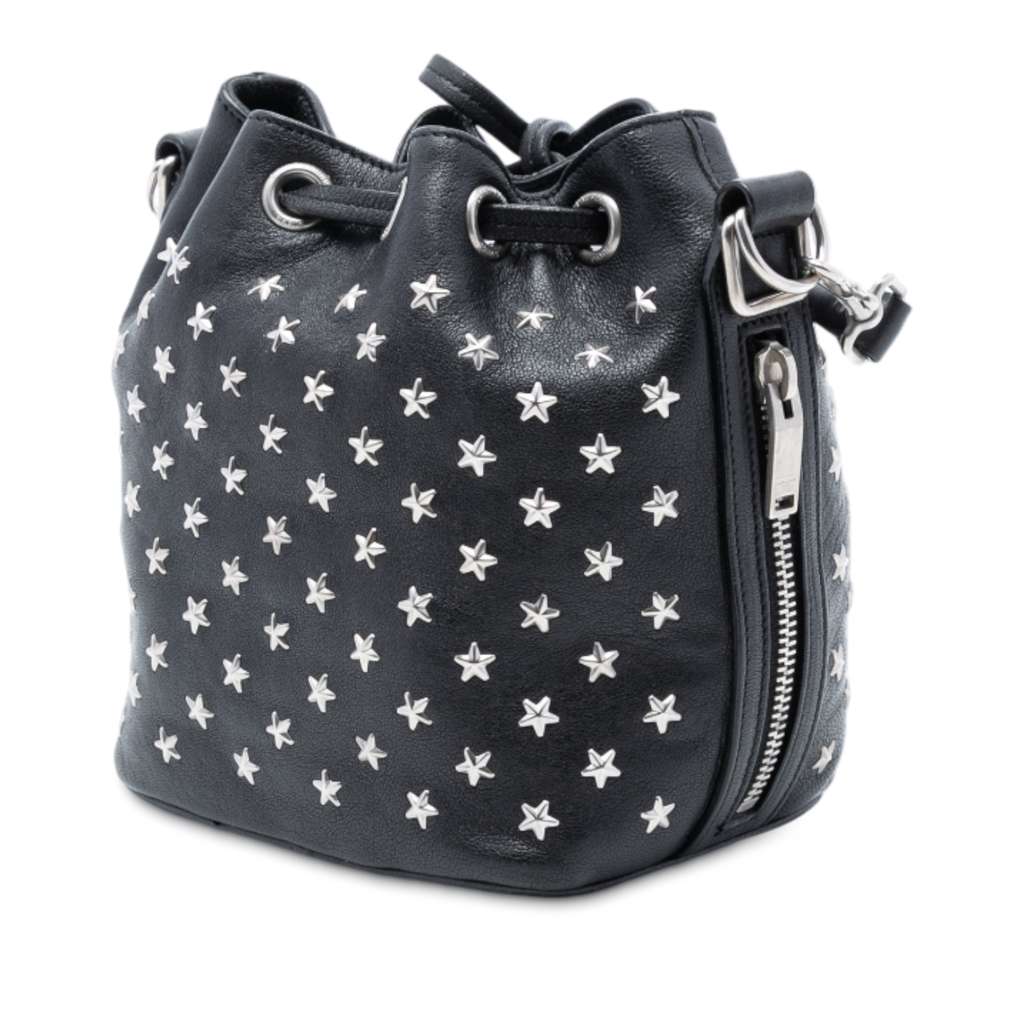 Saint Laurent Small Star Studded Calfskin Emmanuelle Bucket Bag - 2