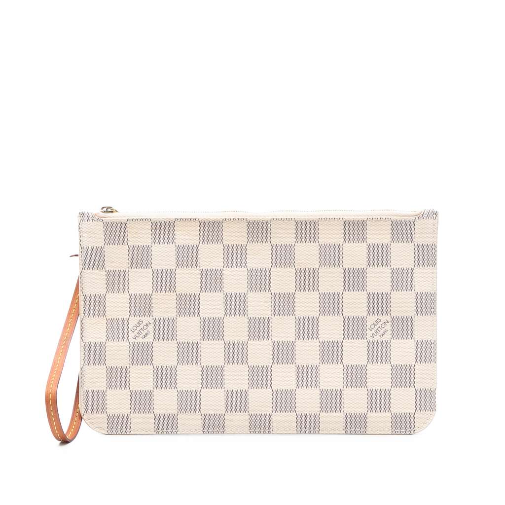 Louis Vuitton Damier Azur Neverfull MM Pouch