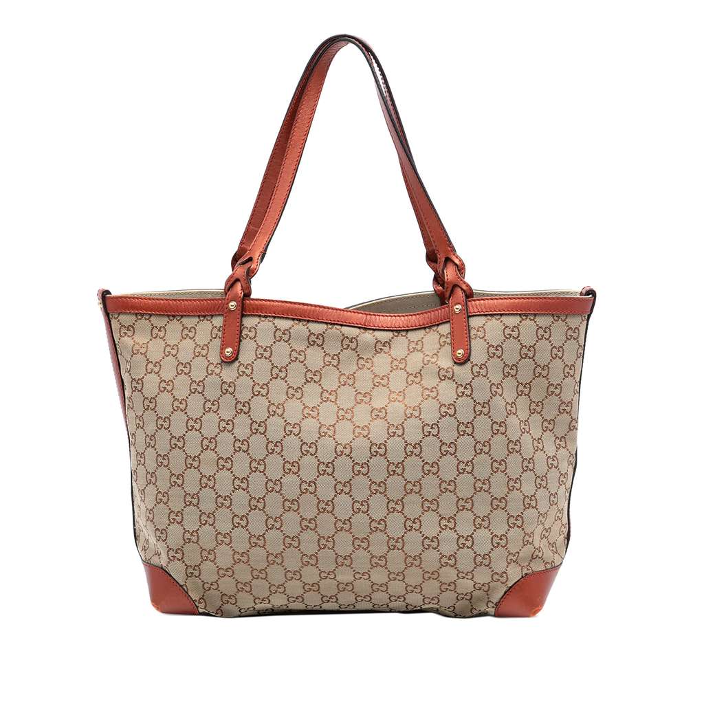 Gucci Medium GG Canvas Craft Tote