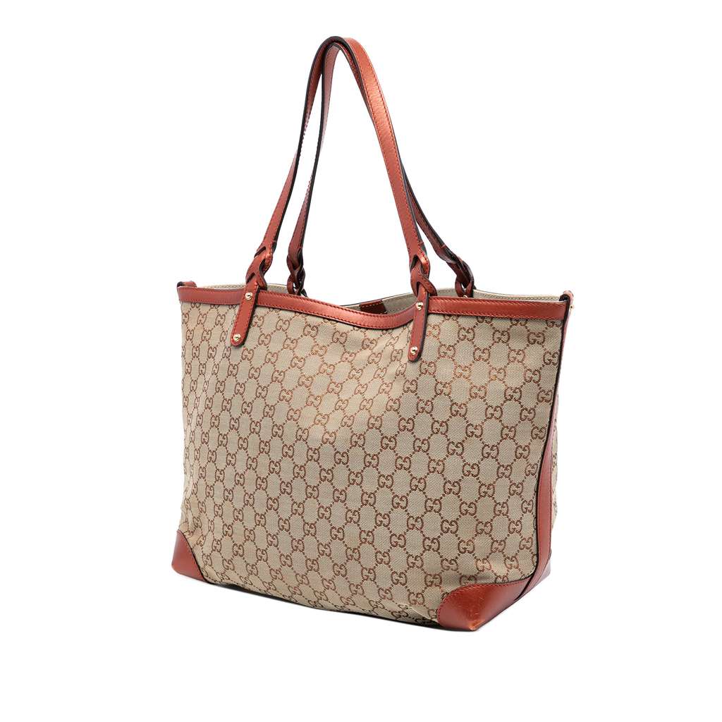 Gucci Medium GG Canvas Craft Tote - 2