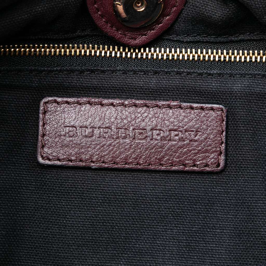 Burberry House Check Canvas and Calfskin Little Crush Crossbody - 5
