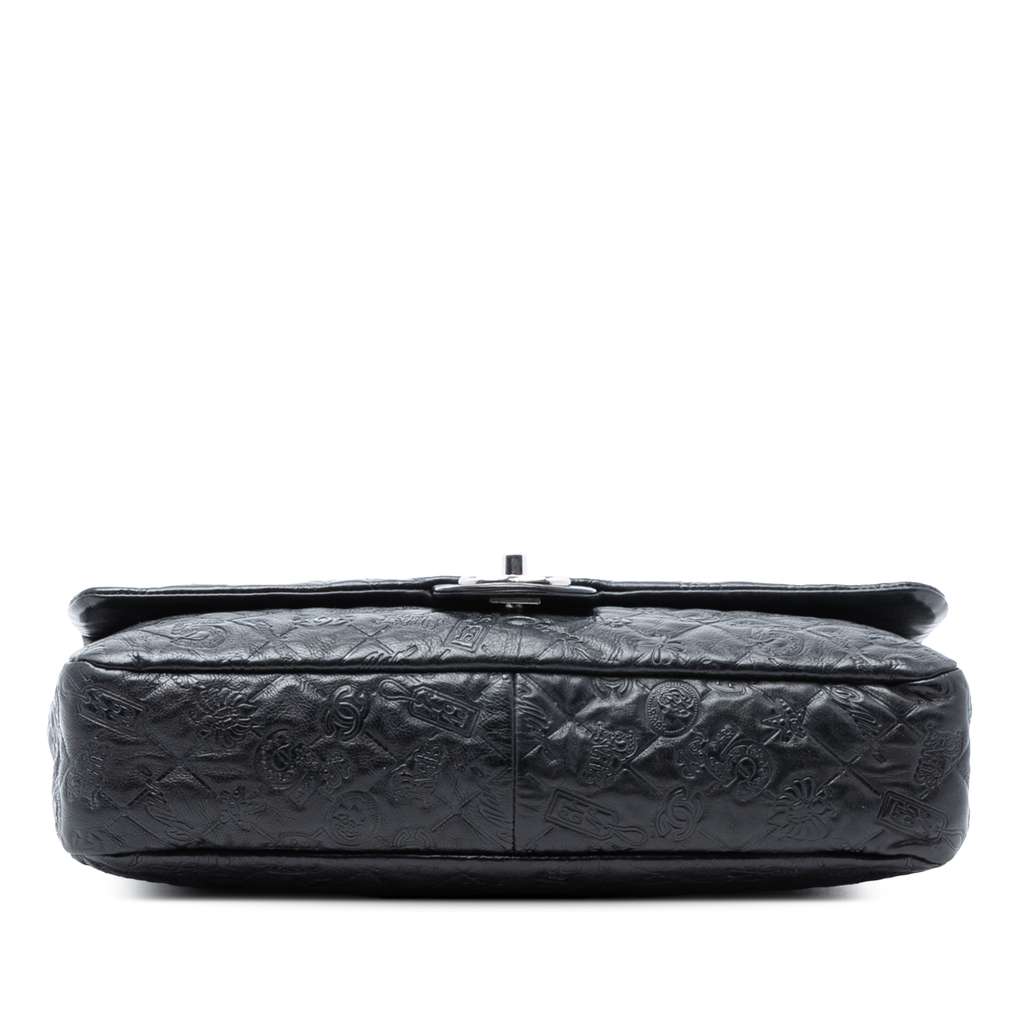 Chanel Jumbo Embossed Calfskin Lucky Symbols Flap - 3
