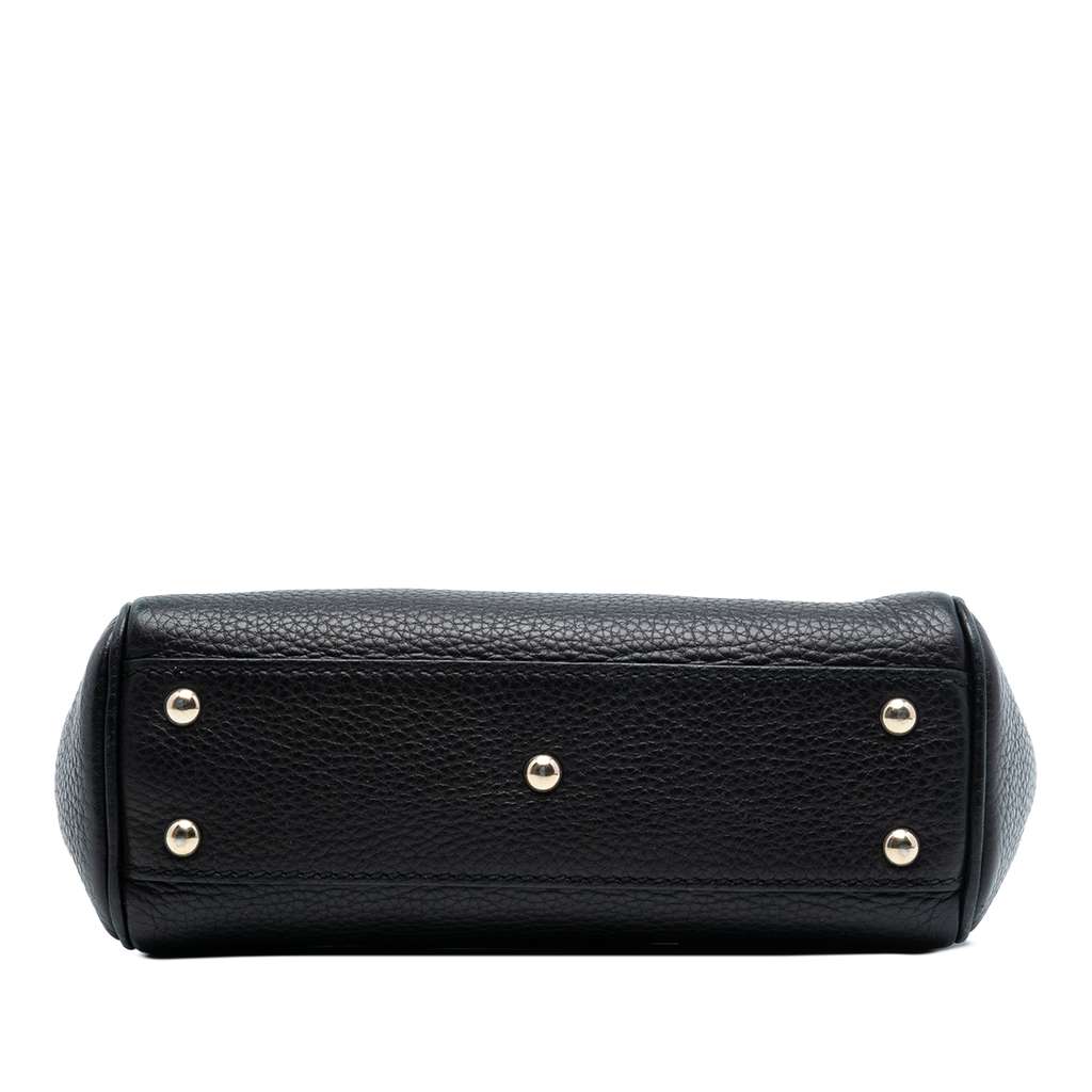 Gucci Mini Calfskin Bamboo Shopper Satchel - 3