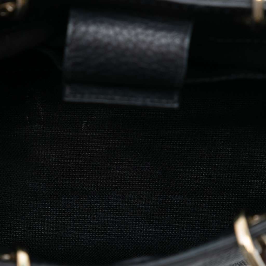 Gucci Mini Calfskin Bamboo Shopper Satchel - 4