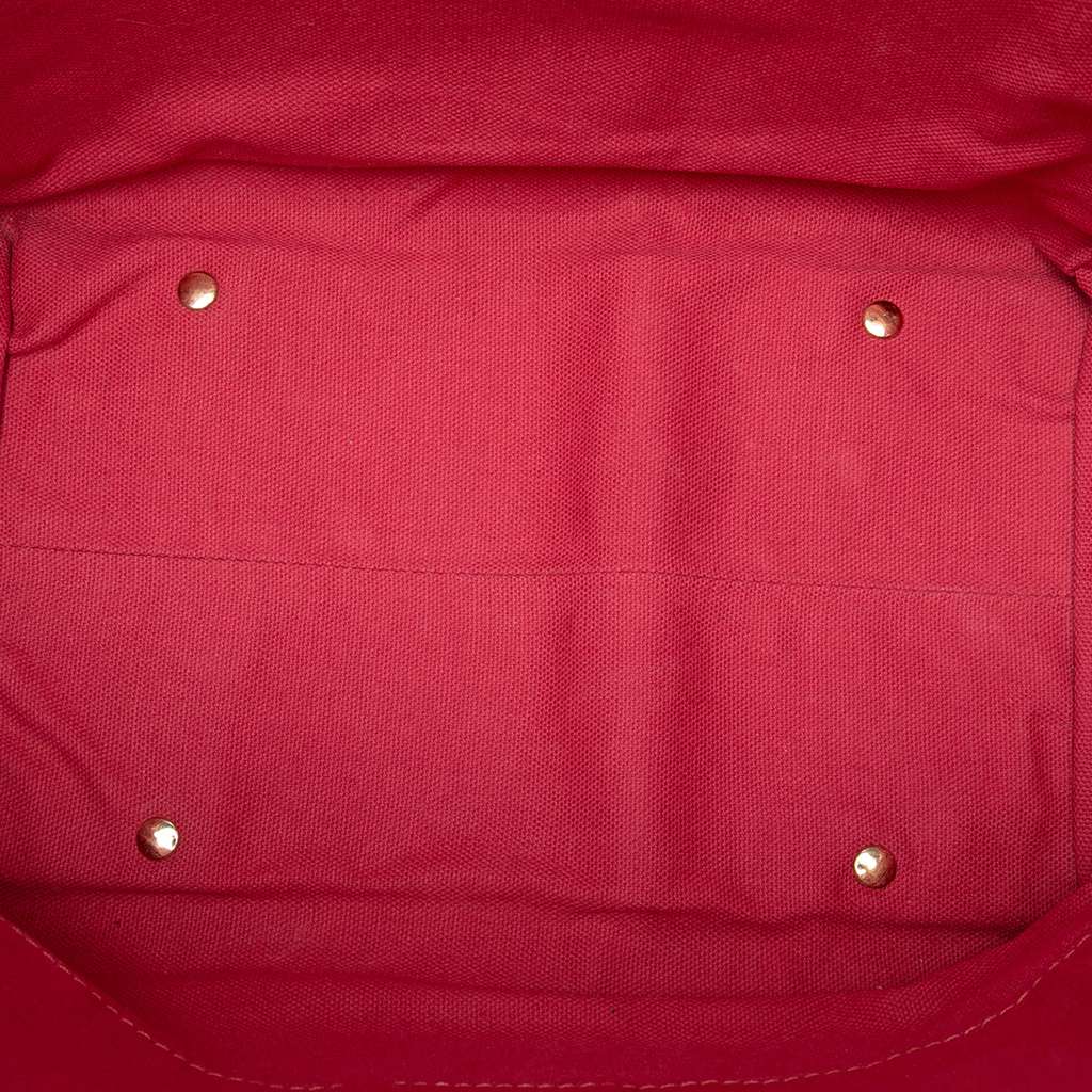 Burberry Small Haymarket Check Floral Print Coated Canvas Canterbury Tote - 4