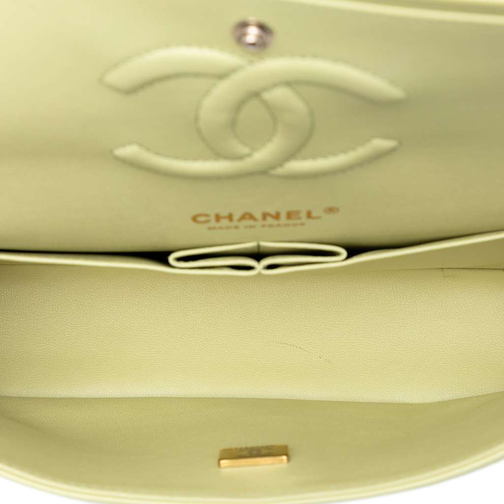 Chanel Medium Classic Lambskin Double Flap - 4
