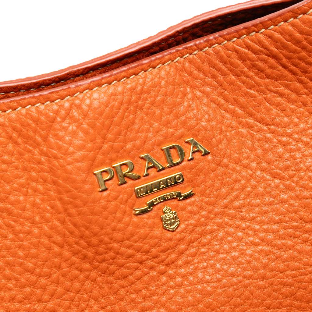 Prada Vitello Daino Hobo - 5