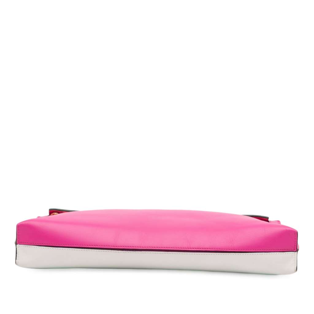 Loewe Bicolor Leather Anagram T Pouch - 3