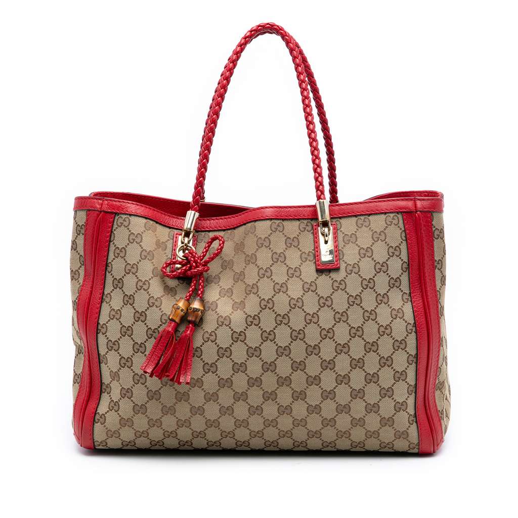 Gucci Medium GG Canvas Bella Tote
