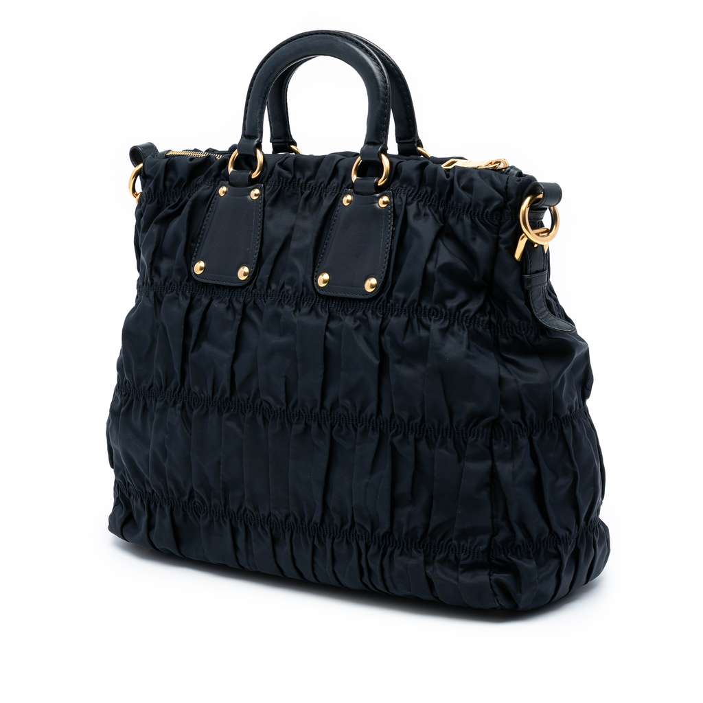 Prada Tessuto Gaufre Satchel - 2