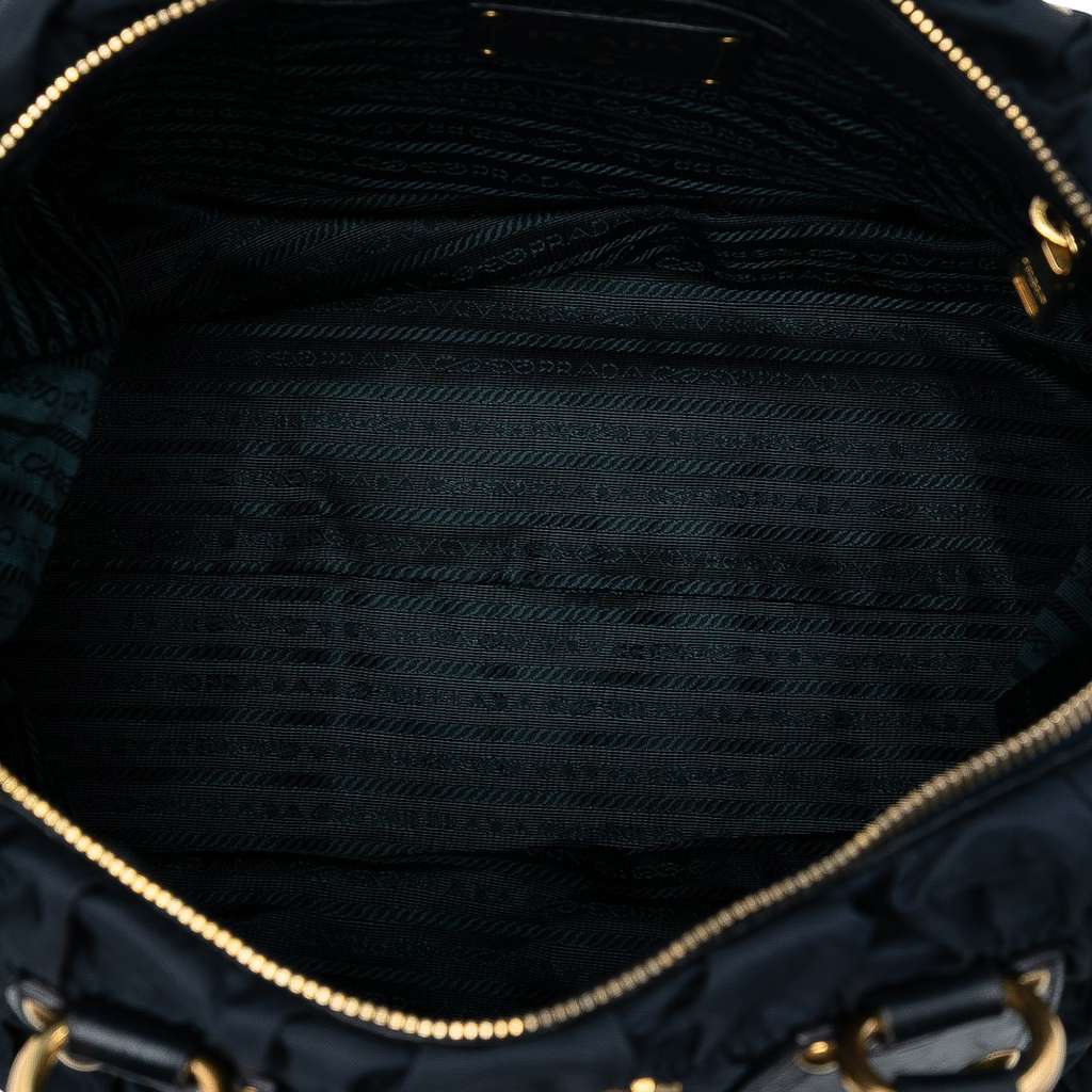 Prada Tessuto Gaufre Satchel - 4