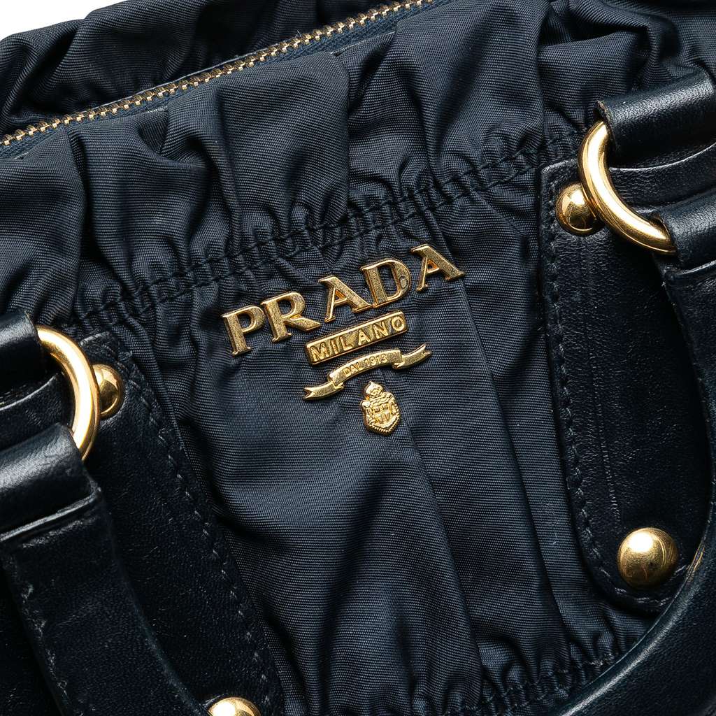 Prada Tessuto Gaufre Satchel - 5