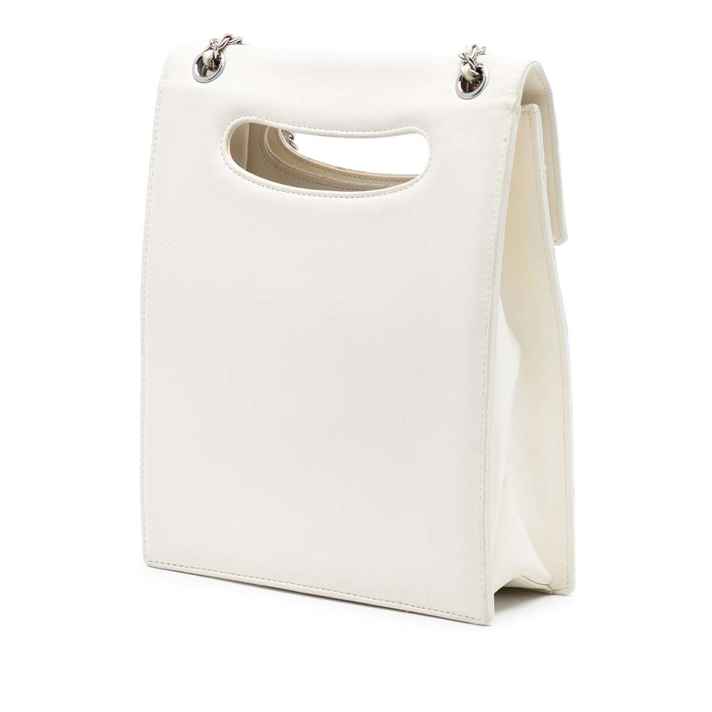 Chanel Quilted Lambskin Delivery Cutout Handle Bag - 2