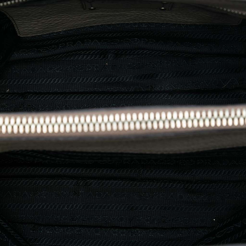 Prada Vitello Daino Zip Top Convertible Tote - 4