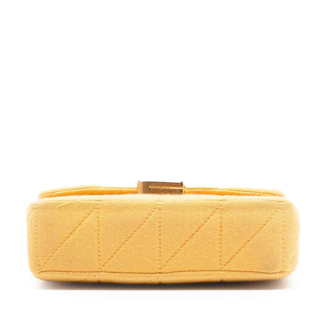 Saint Laurent Mini Jersey Wool Patchwork Jamie Crossbody - 3