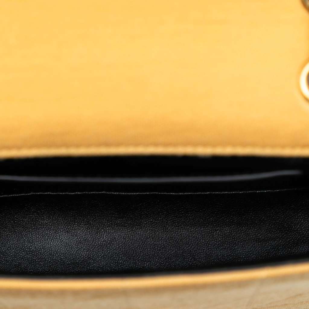 Saint Laurent Mini Jersey Wool Patchwork Jamie Crossbody - 4