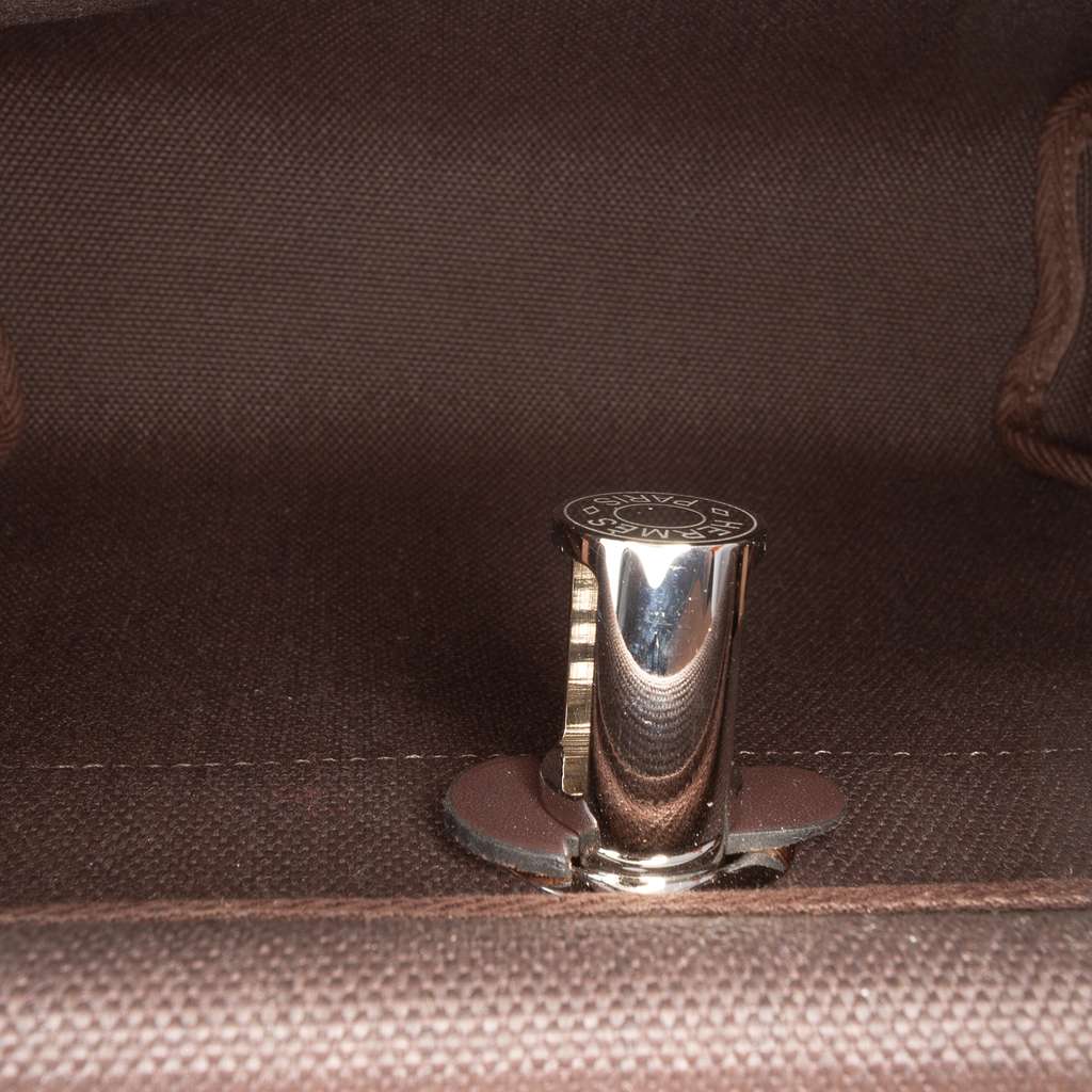 Hermès Military Toile and Vache Hunter Herbag Zip 20 - 4