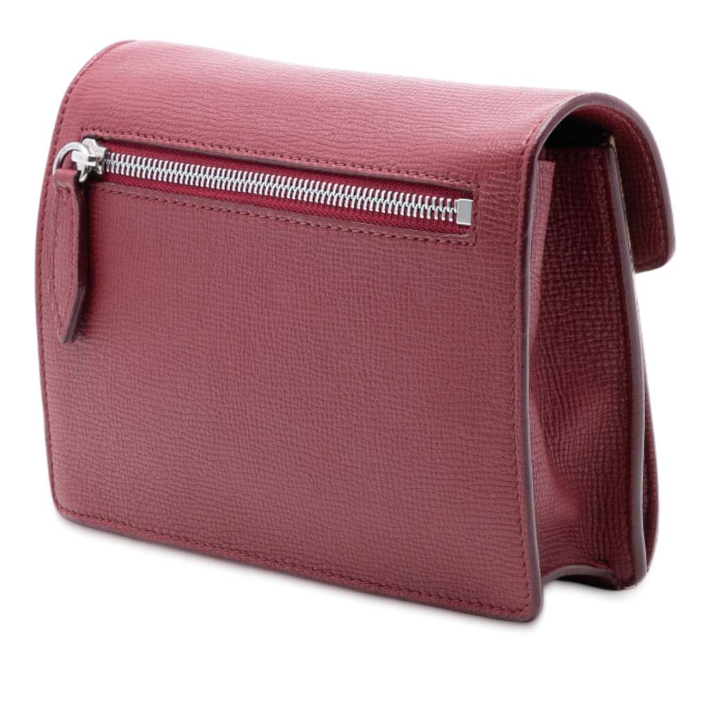 Burberry Small Leather and House Check Canvas Derby Macken Crossbody - 2