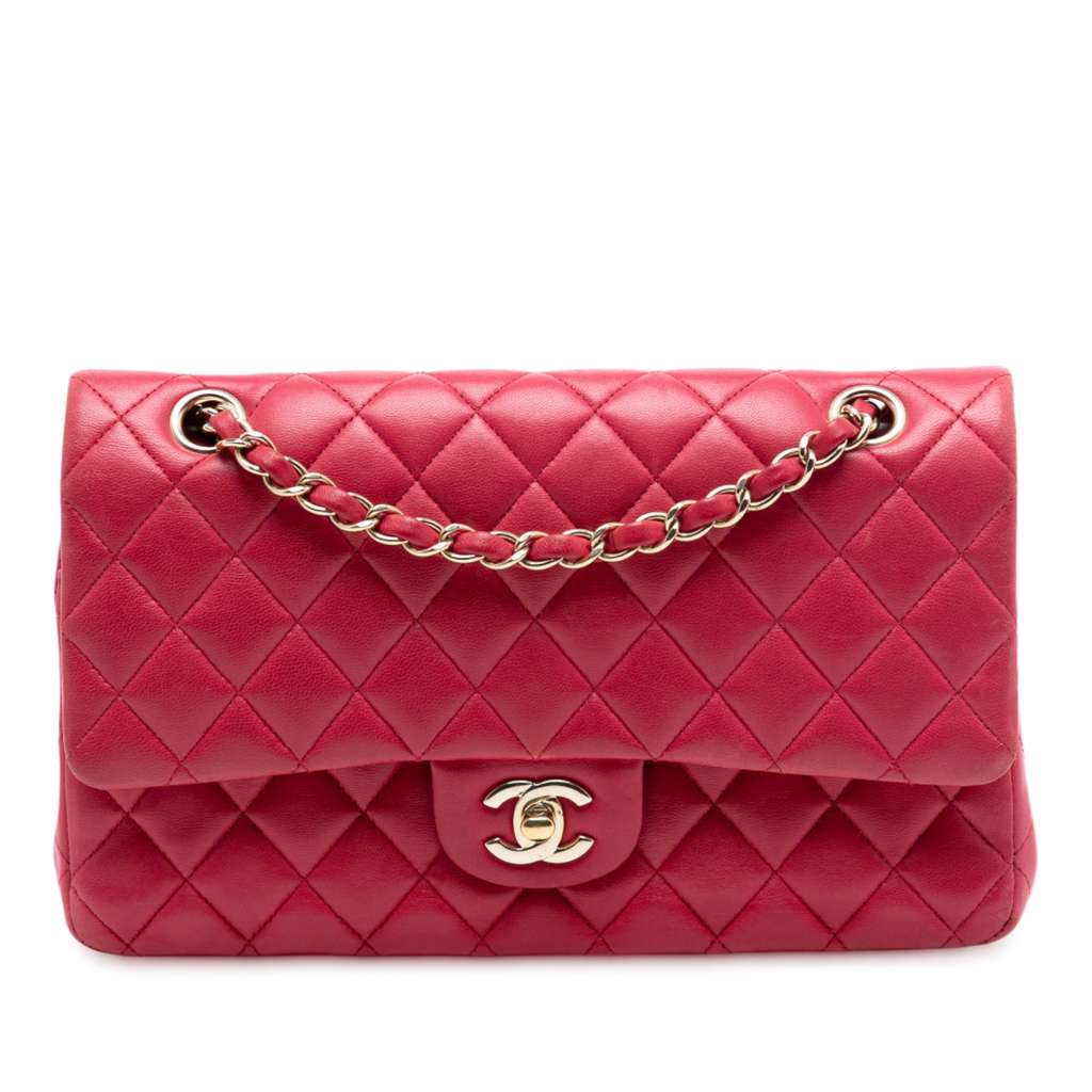 Chanel Medium Classic Lambskin Double Flap