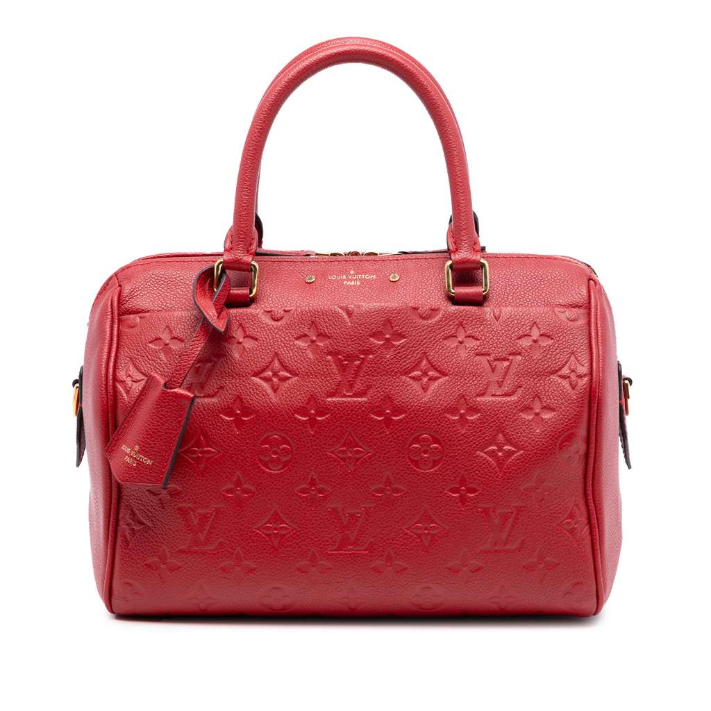 Louis Vuitton Monogram Empreinte Speedy Bandouliere 25