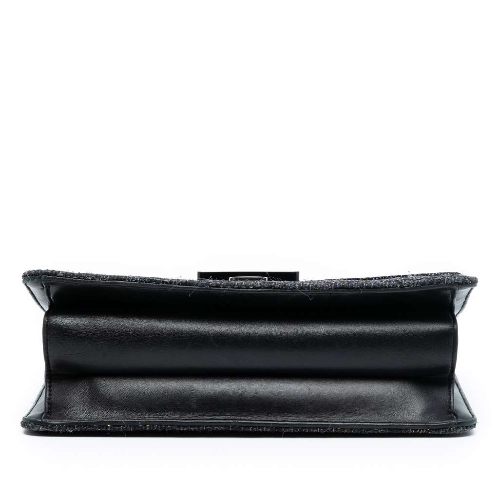 Chanel Large Quilted Tweed Beauty Lock Flap - 3