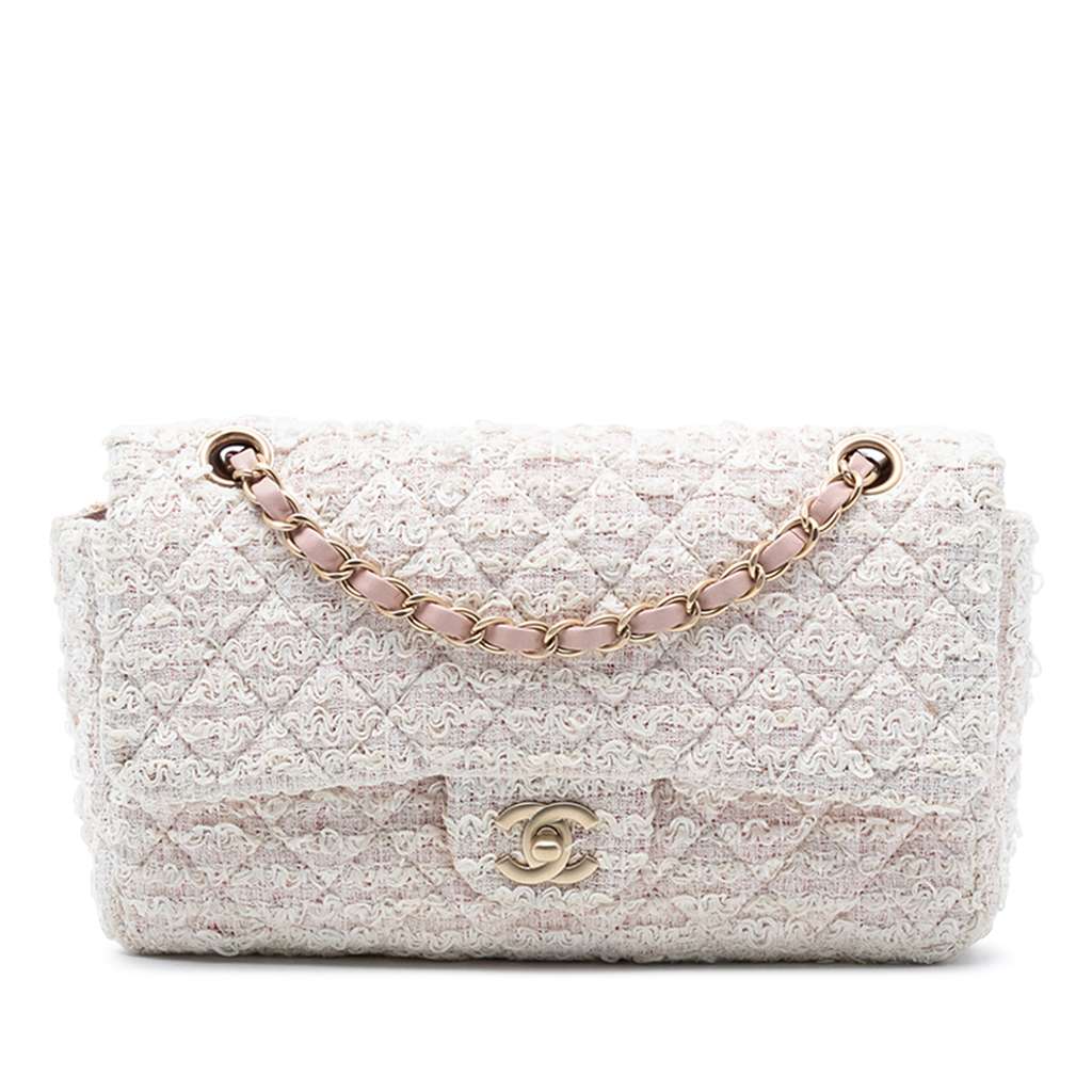 Chanel Medium Classic Tweed Single Flap