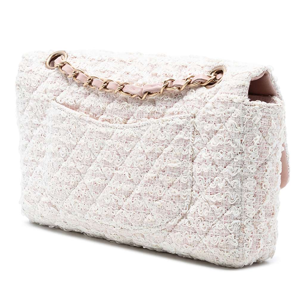 Chanel Medium Classic Tweed Single Flap - 2