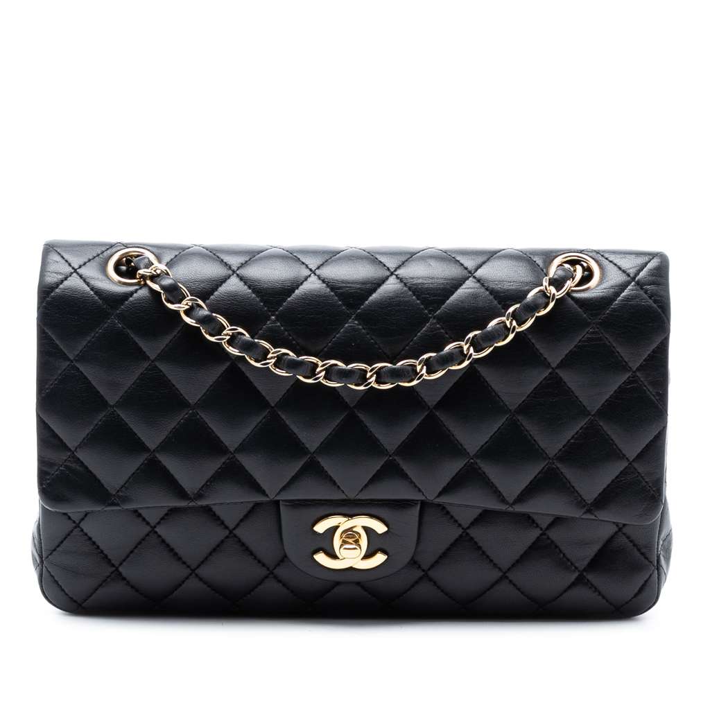 Chanel Medium Classic Lambskin Double Flap