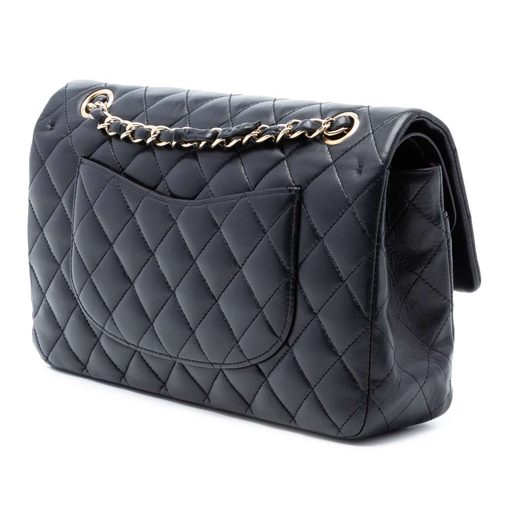 Chanel Medium Classic Lambskin Double Flap - 2